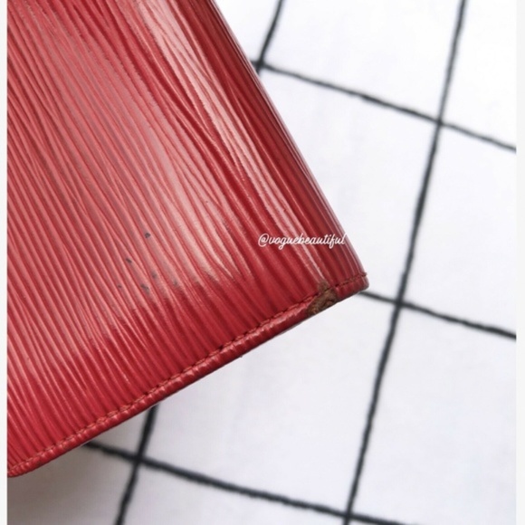 Louis Vuitton Epi Leather Red French Wallet - Picture 5 of 8